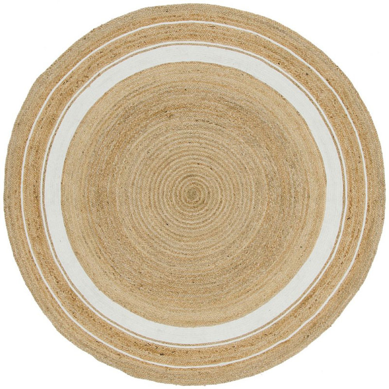Ayako Cotton Indoor Rug, Round 3'3"