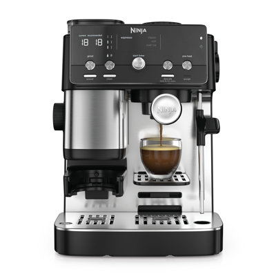 Ninja Luxe Café MINI Espresso Machine ES301UK Black/ Stainless Steel