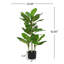 42 "plante artificielle avec pot de Daffenbachia
