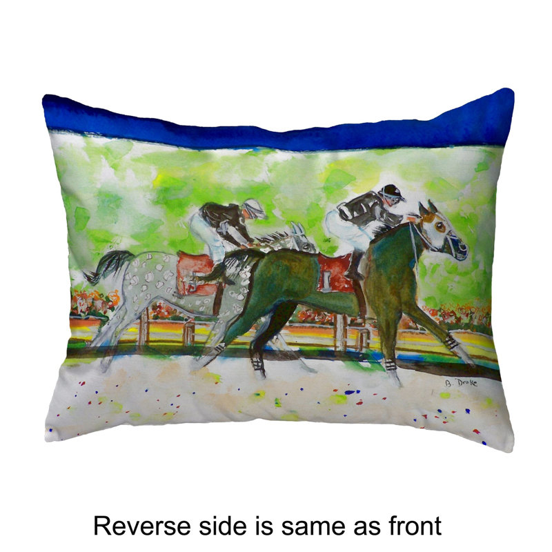  Coussin intérieur / extérieur Close Race, 11 po x 14 po