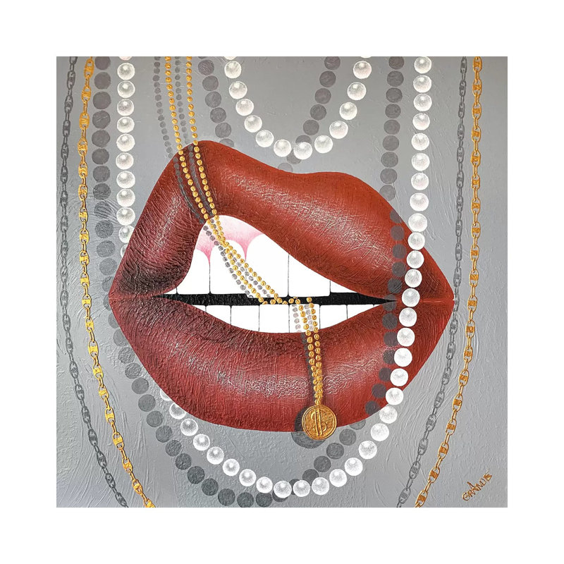 Fashion Freak by Alla GrAnde - Wrapped Canvas Print, 30.48 cm H x 30.48 cm W