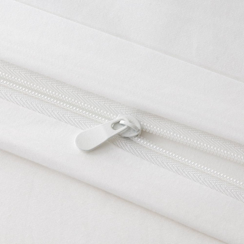 Hotel Bedding Set – Queen 3-piece Duvet Cover With Zipper Closure & Pillowcases, Breathable For Bedroom Retreats, White