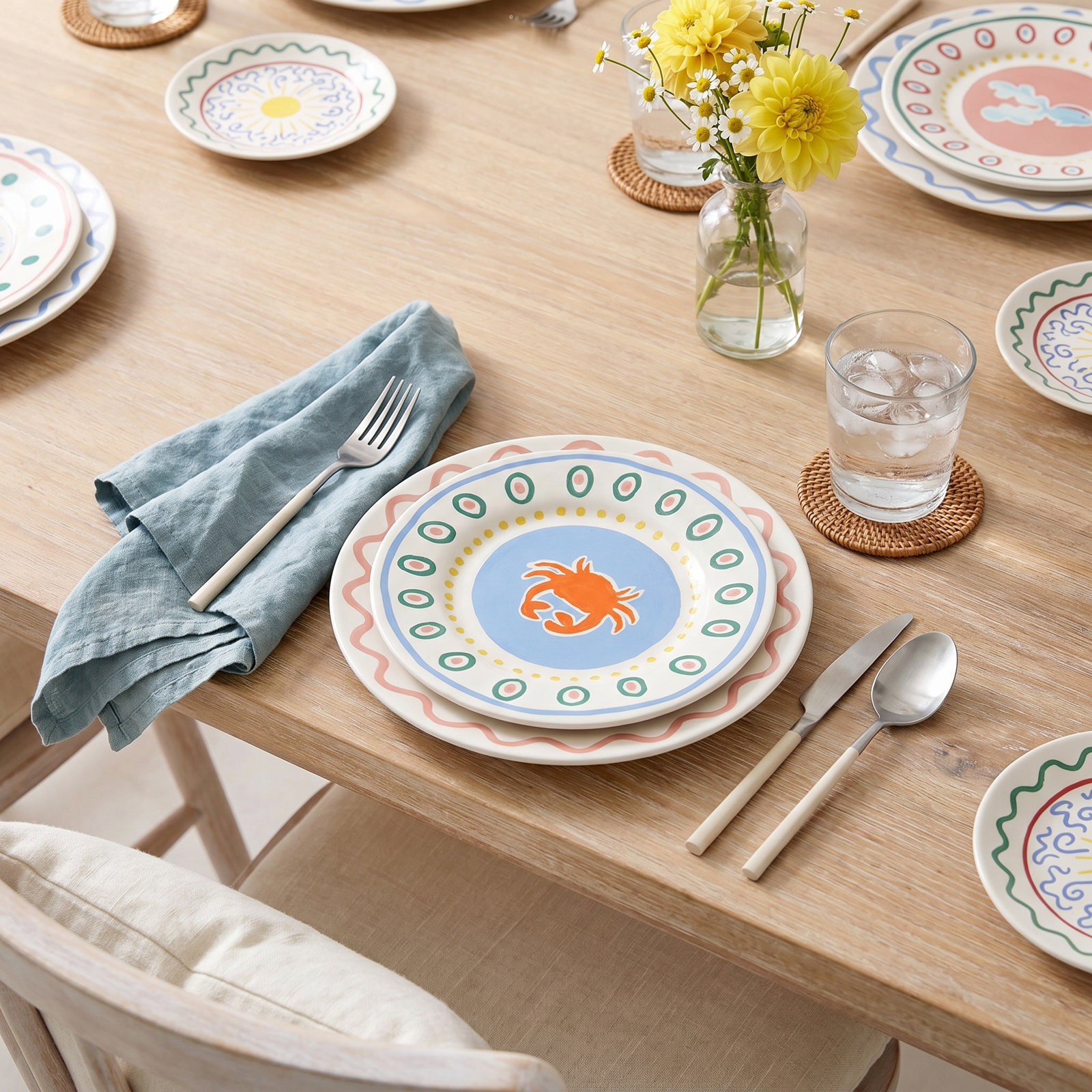 Summer Bliss 9" Salad Plate