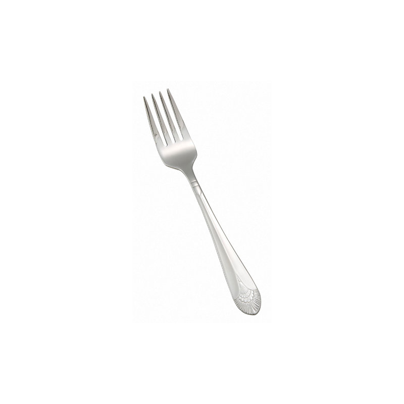 Fourchette à salade en acier inoxydable Peacock, très lourde, 7,5 po (paquet de 12)