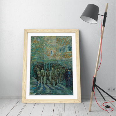 Happy Baby Alpaca Black And White by Vincent Van Gogh - Single Picture Frame Painting on Canvas