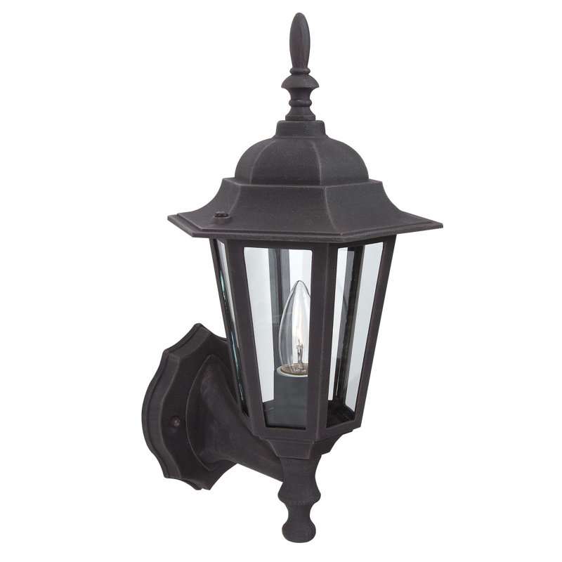 Cast Aluminum Wall Light, Rust