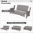 Amerissa 7 - Person Patio Conversation Set with Cushions-94035402-94035401