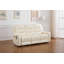 Causeuse inclinable manuelle en similicuir de 87 po de largeur Adele-1718017050