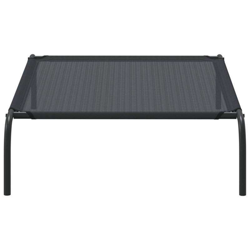 Quinlan Textilene Pet Bed, Black, 20cm H x 150cm W x 90cm D