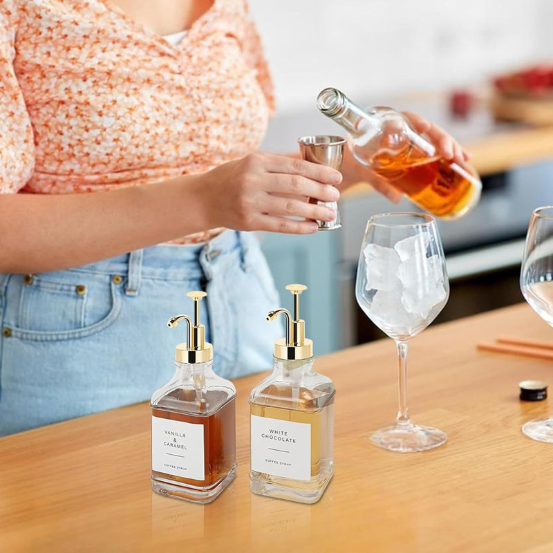 Distributeur de sirop de café 4 pièces