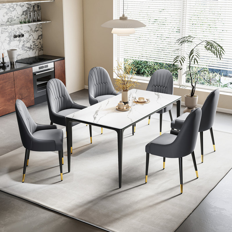 Rectangular 62.99'' L X 31.5'' W Dining Set