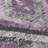 Machine Washable Indoor/Outdoor Xhevrie Lavender Rug-1942346424