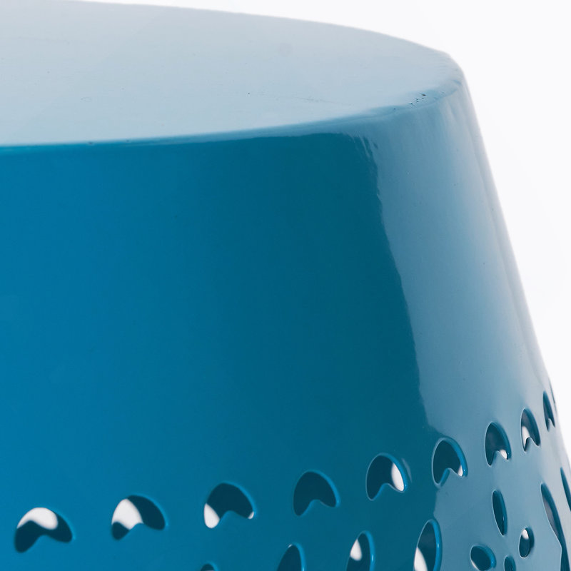 12" Side Table, Blue