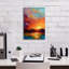 Red Barrel Studio «Coastal Sunset 4» par Petals Prints Design, art mural sur toile-257108336