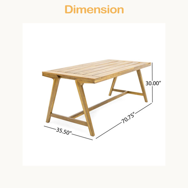 Dimensions du produit
