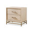 Table de chevet 2 tiroirs Demmer