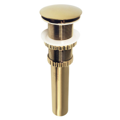 Kingston Brass Coronel Brass Push Pop-Up Bathroom Sink Drain