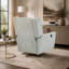 Fauteuil pivotant inclinable électrique avec revêtement en boucle et mouvement fluide pour une relaxation et un confort ultimes-1555443957