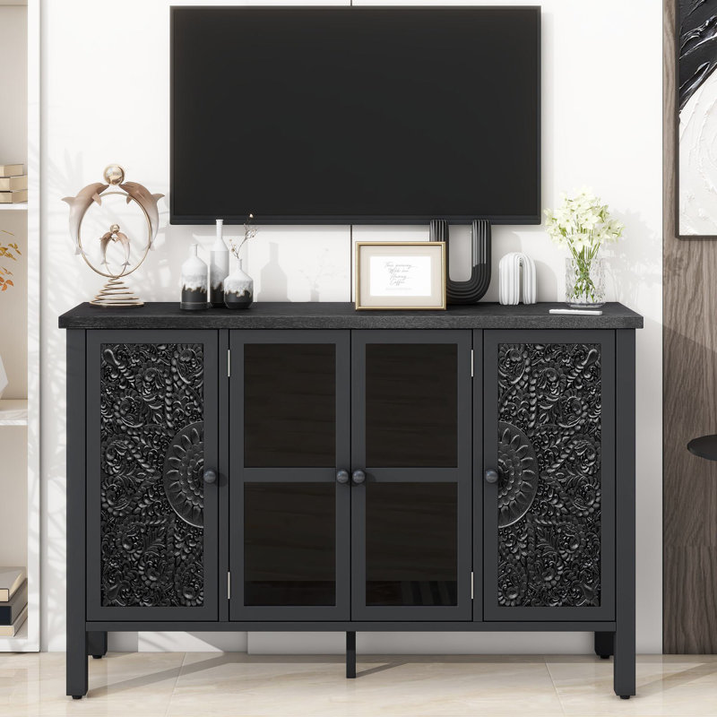 47.2'' Sideboard, Black