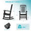 Ensemble de 2 chaises berçantes d'extérieur surdimensionnées-360946968