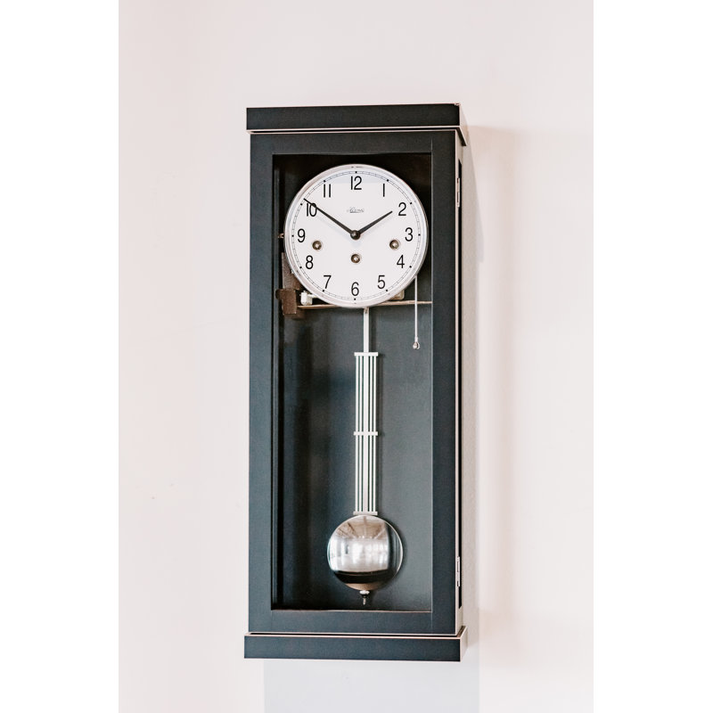 Carrington Wall Clock, Black