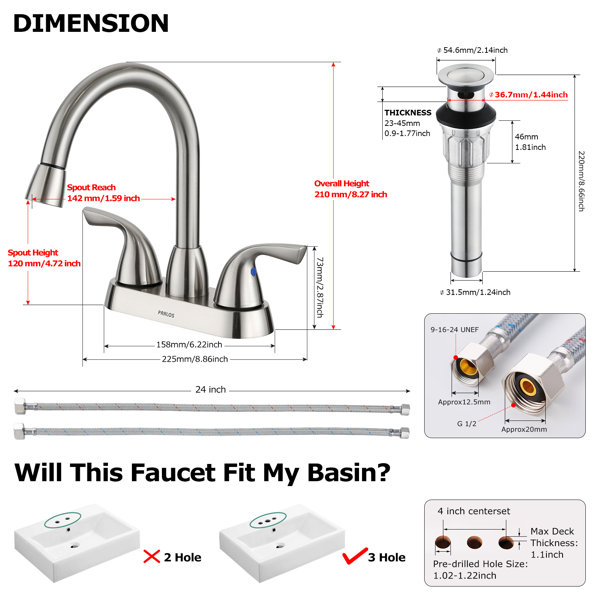 Dimensions du produit