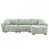 Light Green Boucle selected
