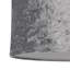 18cm H Velvet Drum Pendant Shade ( Uno ) in Grey