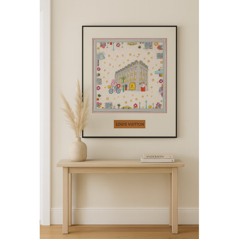 Scarf-Inspired Art Print