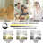  52" Smart DC Motor Ceiling Fan with LED Lights, Remote Control and Downrod Inculded