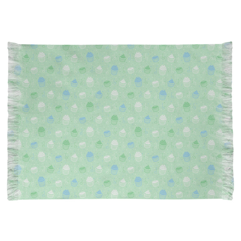 Tapis à rayures petits gâteaux green area Mcguigan, Oui