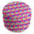 Violet foncé / corail / bleu sarcelle sélectionné