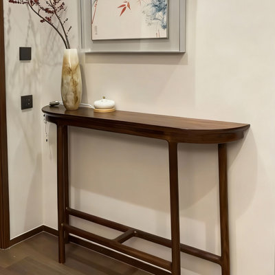 Wabi-sabi style retro console table