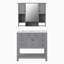 1 meuble-lavabo simple avec comptoir Lazos-1289832290