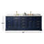 Ensemble de meuble-lavabo double l 84 po Zoila-1297415931