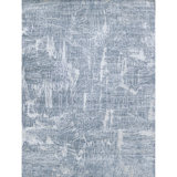 Camouflage Area Rug in Blue