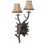 Rustic Lodge 2 - Light Candle Wall Light