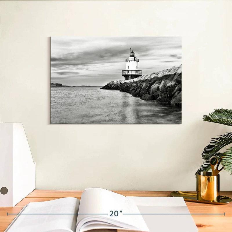 Aletra Spring Point Ledge Lighthouse, 8" H x 12" W