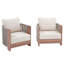 Chaise d'extérieur 2 pièces avec coussins 2 pièces-769275226