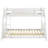 Reeder White Twin Over Full Bunk Bed