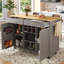 Wood Kitchen Island