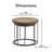 Tommy Hilfiger Geometric Nesting-Tables Set of 3