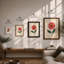 Gerbera Specimen Botanical - Print-250725960-250725966