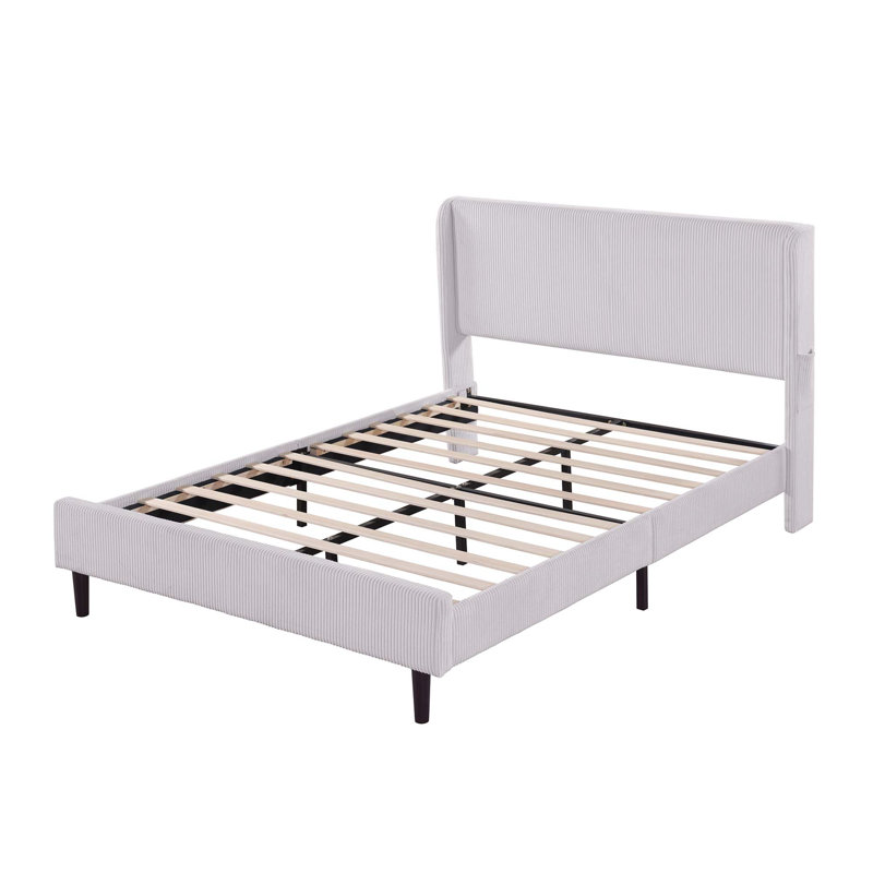 Bed, Kingsize (5'), Ivory