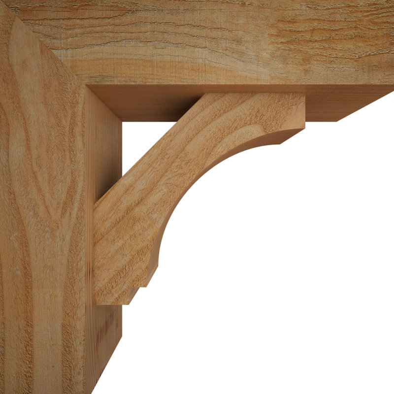 Support de bloc impérial avec entretoise décalée, 18 po x 18 po, Sapin Douglas de l 6 po (scié brut)