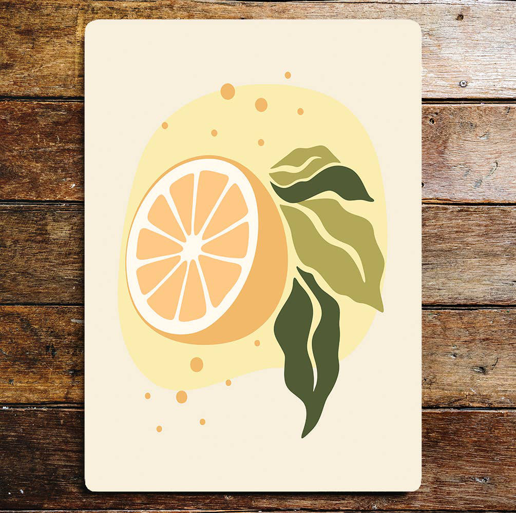 Food & Beverage Wall Decor on Metal
