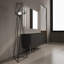 Armoire de salle de bain autoportante de 60 po en chêne foncé - une solution pratique, spacieuse et résistante-54191815