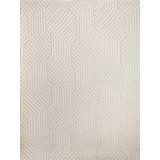 Utopia Geometric Area Rug in Gray