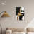 Golden Contrast I Canvas Gold Leaf Wall Art by Art Remedy-107456286-107456291
