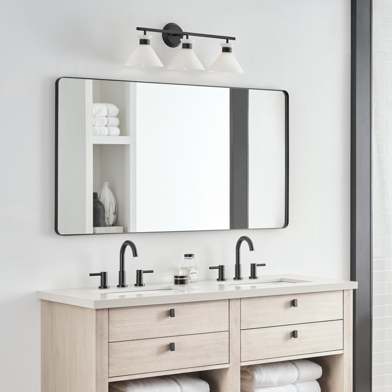 Belcarra Vanity Light, Midnight Black, 3